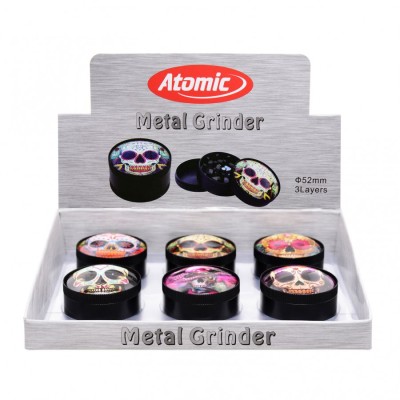 Metal Grinder La Catrina 3 Parts 52mm